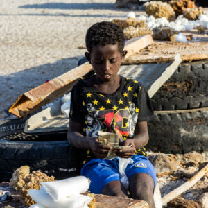 KIDS OF THE SALTED LAKE by Camille Massida Phtography